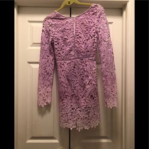 NWT—Fabrik ombré purple lace romper